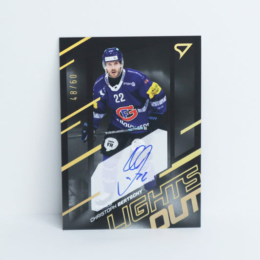 LOS-CB - FRI - CHRISTOPH BERTSCHY - LIGHTS OUT GOLD AUTO - 48/60