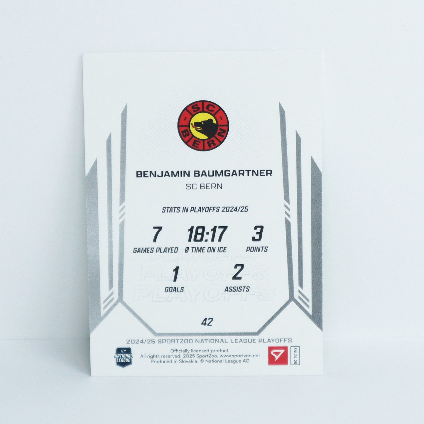 42 - SCB - BENJAMIN BAUMGARTNER - BASE GREEN - 59/60
