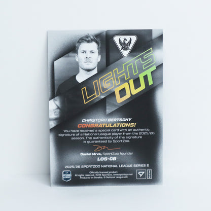 LOS-CB - FRI - CHRISTOPH BERTSCHY - LIGHTS OUT GOLD AUTO - 48/60