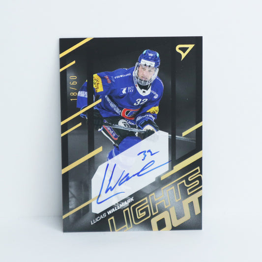 LOS-LW - FRI - LUCAS WALLMARK - LIGHTS OUT GOLD AUTO - 18/60