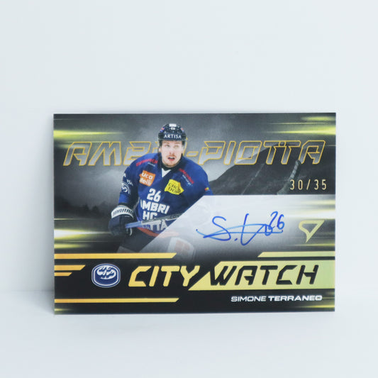 CWS-ST - HCAP - SIMONE TERRANEO - CITY WATCH GOLD AUTO - 30/35