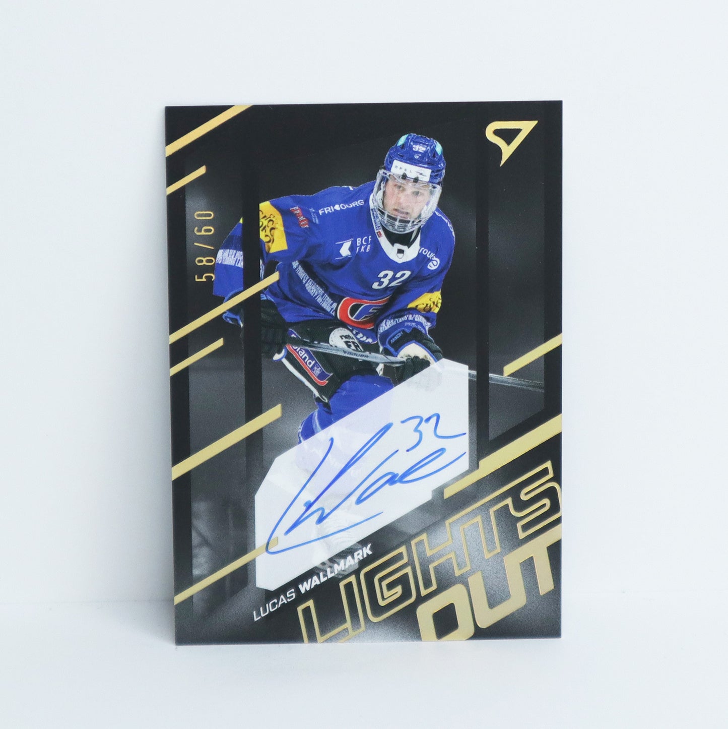 LOS-LW - FRI - LUCAS WALLMARK - LIGHTS OUT GOLD AUTO - 58/60