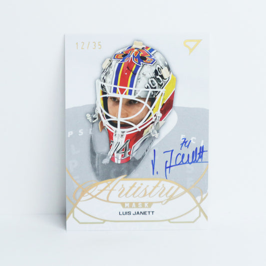 MAS-LJ - EHCB - LUIS JANETT - MASK ARTISTRY GOLD AUTO - 12/35