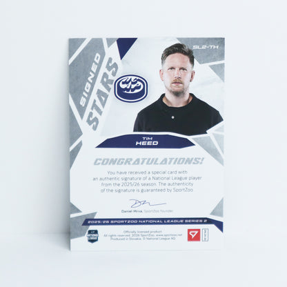 SL2-TH - HCAP - TIM HEED - SIGNED STARS LEVEL 2 - 01/69