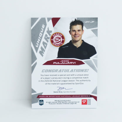 UM-JP - GSHC - JESSE PULJUJARVI - UNIQUE MARK - 09/18