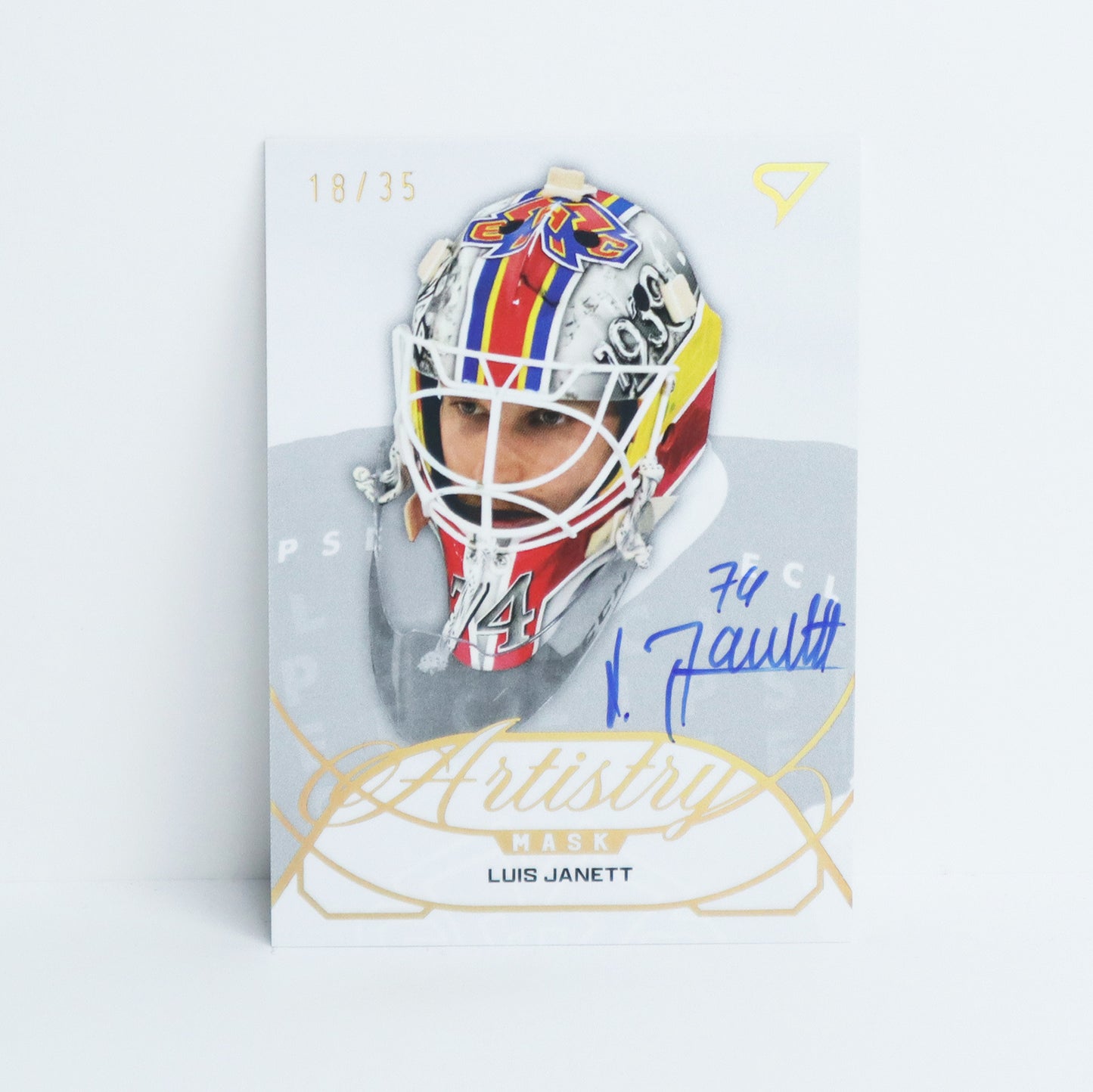 MAS-LJ - EHCB - LUIS JANETT - MASK ARTISTRY GOLD AUTO - 18/35