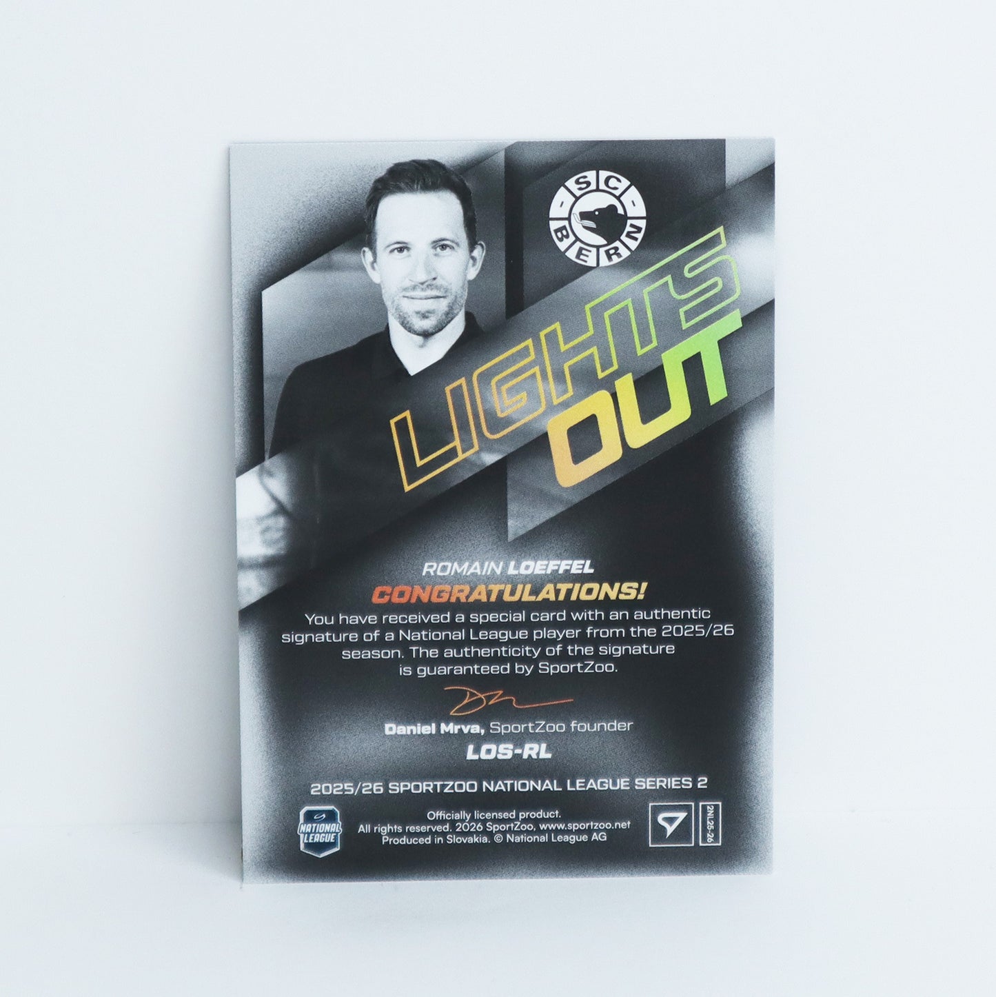 LOS-RL - SCB - ROMAIN LOEFFEL - LIGHTS OUT GOLD AUTO - 04/60