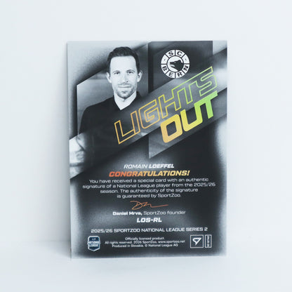LOS-RL - SCB - ROMAIN LOEFFEL - LIGHTS OUT GOLD AUTO - 04/60