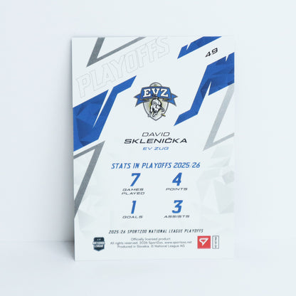 49 - EVZ - DAVID SKLENICKA - BASE BLUE - 09/60