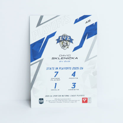 49 - EVZ - DAVID SKLENICKA - BASE BLUE - 21/60