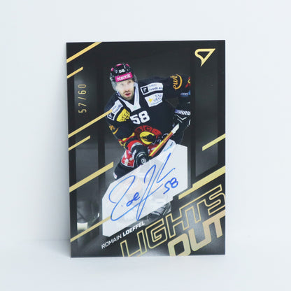 LOS-RL - SCB - ROMAIN LOEFFEL - LIGHTS OUT GOLD AUTO - 57/60