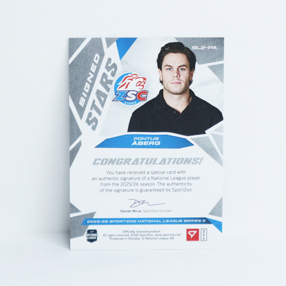 SL2-PA - ZSC - PONTUS ABERG - SIGNED STARS LEVEL 2 - 02/69