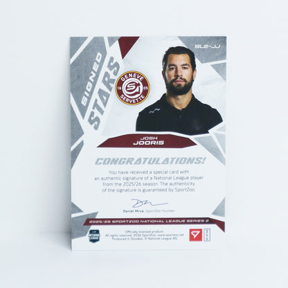 SL2-JJ - GSHC - JOSH JOORIS - SIGNED STARS LEVEL 2 - 01/69