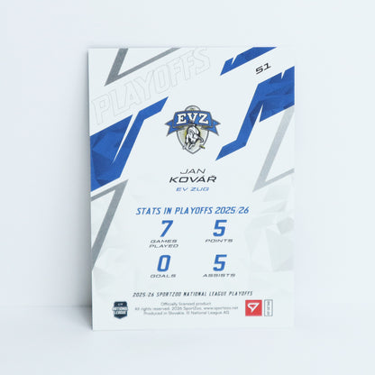 51 - EVZ - JAN KOVAR - BASE BLUE - 25/60