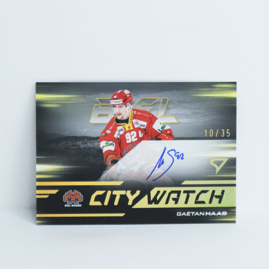 CWS-GH - EHCB - GAETAN HAAS - CITY WATCH GOLD AUTO - 10/35