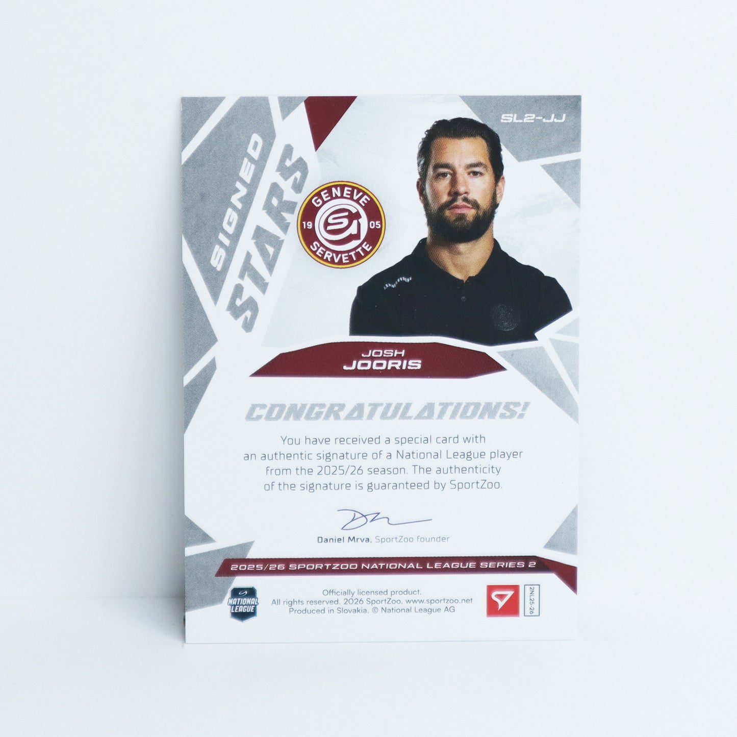 SL2-JJ - GSHC - JOSH JOORIS - SIGNED STARS LEVEL 2 - 26/69