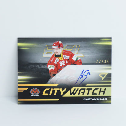 CWS-GH - EHCB - GAETAN HAAS - CITY WATCH GOLD AUTO - 22/35