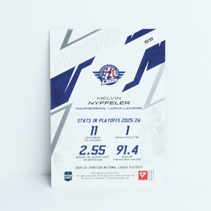 55 - SCRJ - MELVIN NYFFELER - BASE BLUE - 60/60