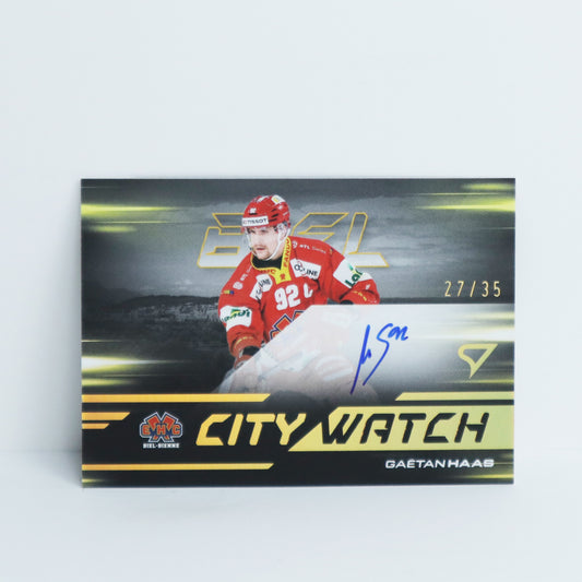 CWS-GH - EHCB - GAETAN HAAS - CITY WATCH GOLD AUTO - 27/35