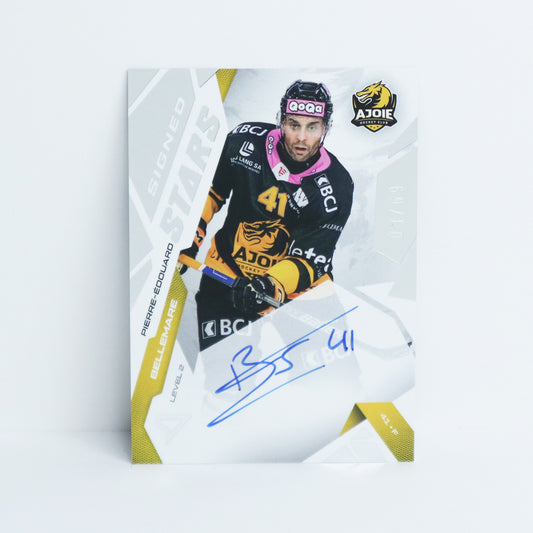 SL2-PB - HCA - PIERRE-EDOUARD BELLEMARE - SIGNED STARS LEVEL 2 - 03/69