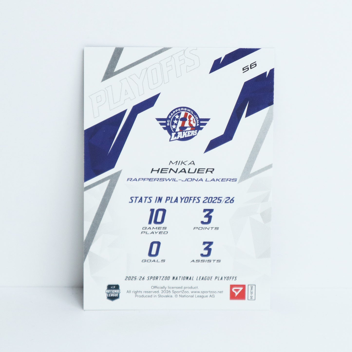 56 - SCRJ - MIKA HENAUER - BASE GOLD - 08/10