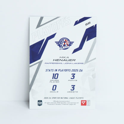 56 - SCRJ - MIKA HENAUER - BASE GOLD - 08/10