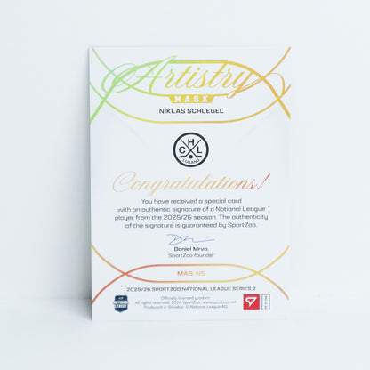 MAS-NS - HCL - NIKLAS SCHLEGEL - MASK ARTISTRY GOLD AUTO - 22/35