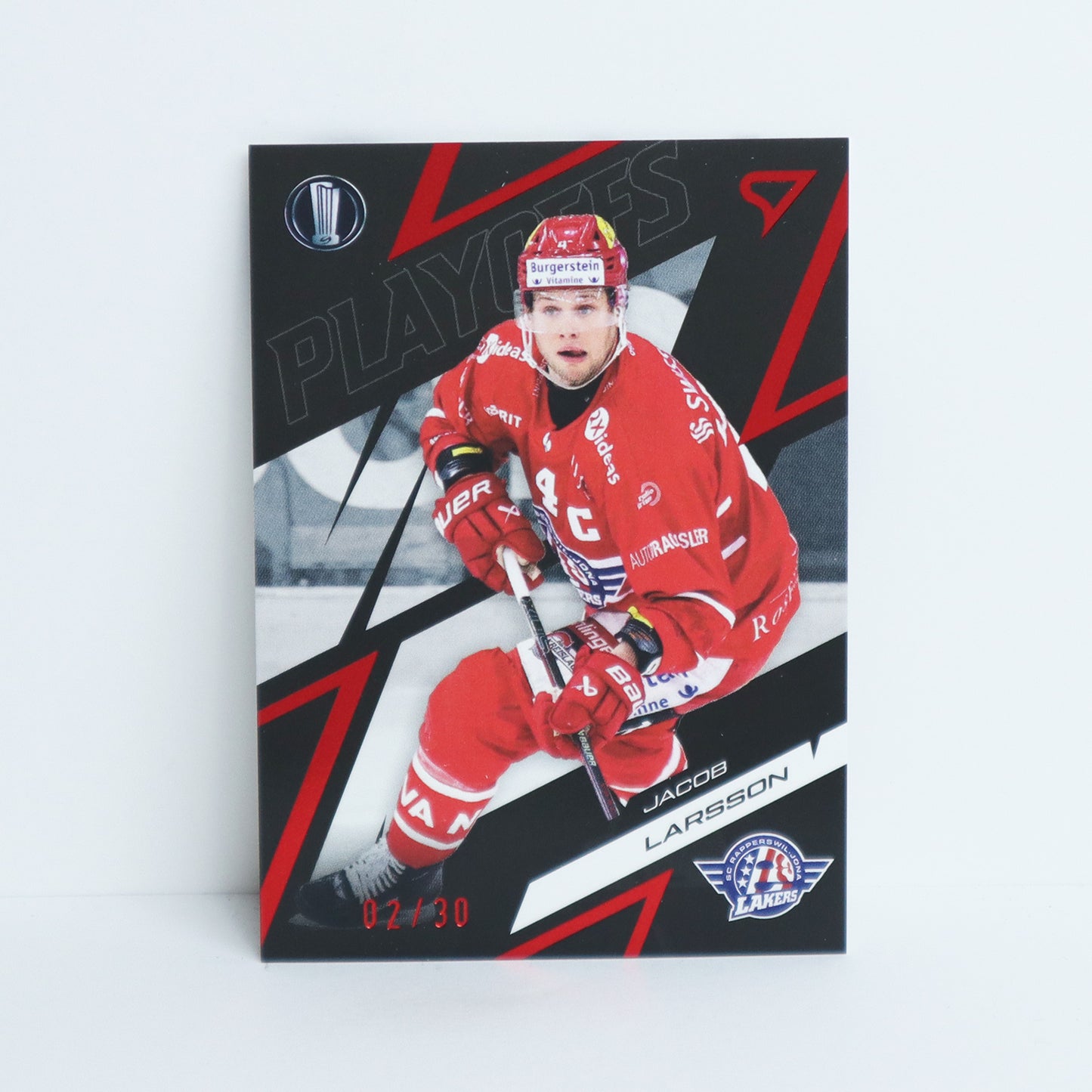 57 - SCRJ - JACOB LARSSON - BASE RED - 02/30