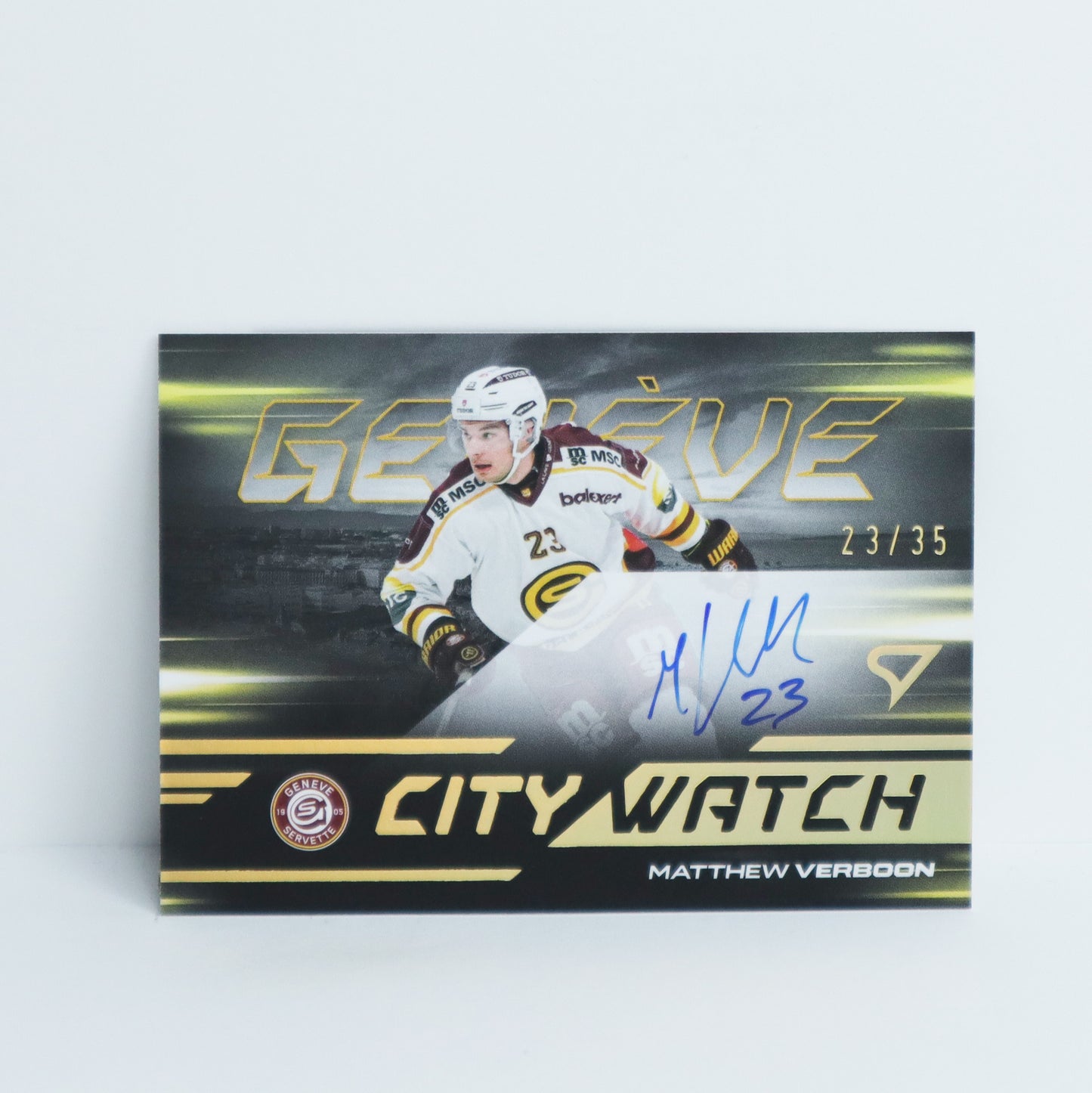 CWS-MV - GSHC - MATTHEW VERBOON - CITY WATCH GOLD AUTO - 23/35