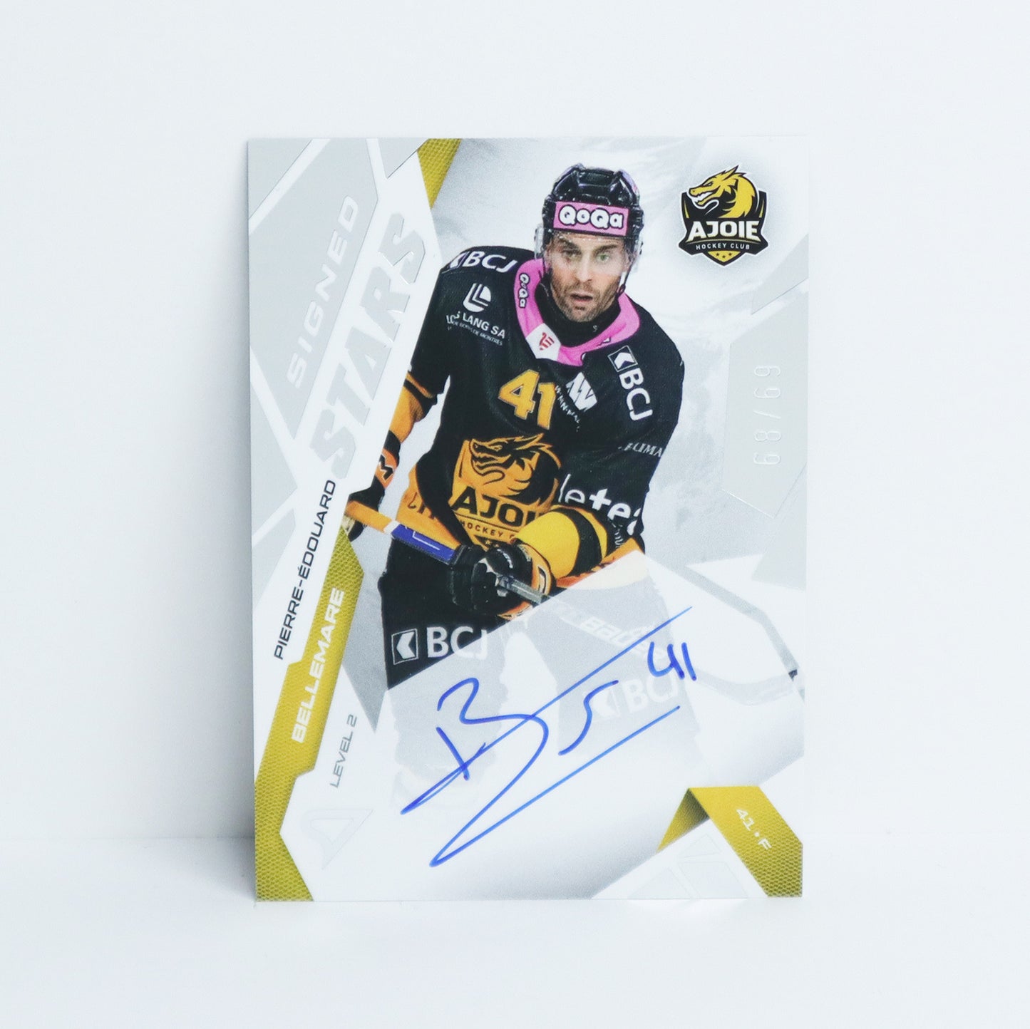 SL2-PB - HCA - PIERRE-EDOUARD BELLEMARE - SIGNED STARS LEVEL 2 - 68/69