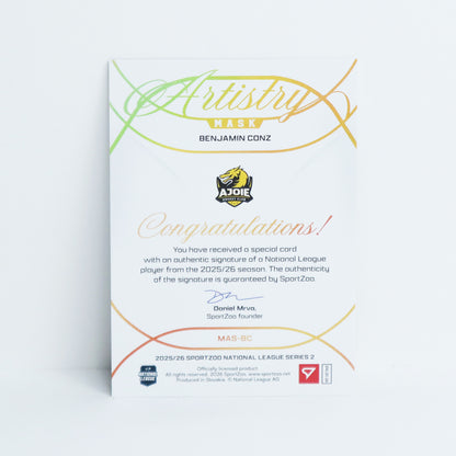 MAS-BC - HCA - BENJAMIN CONZ - MASK ARTISTRY GOLD AUTO - 03/35
