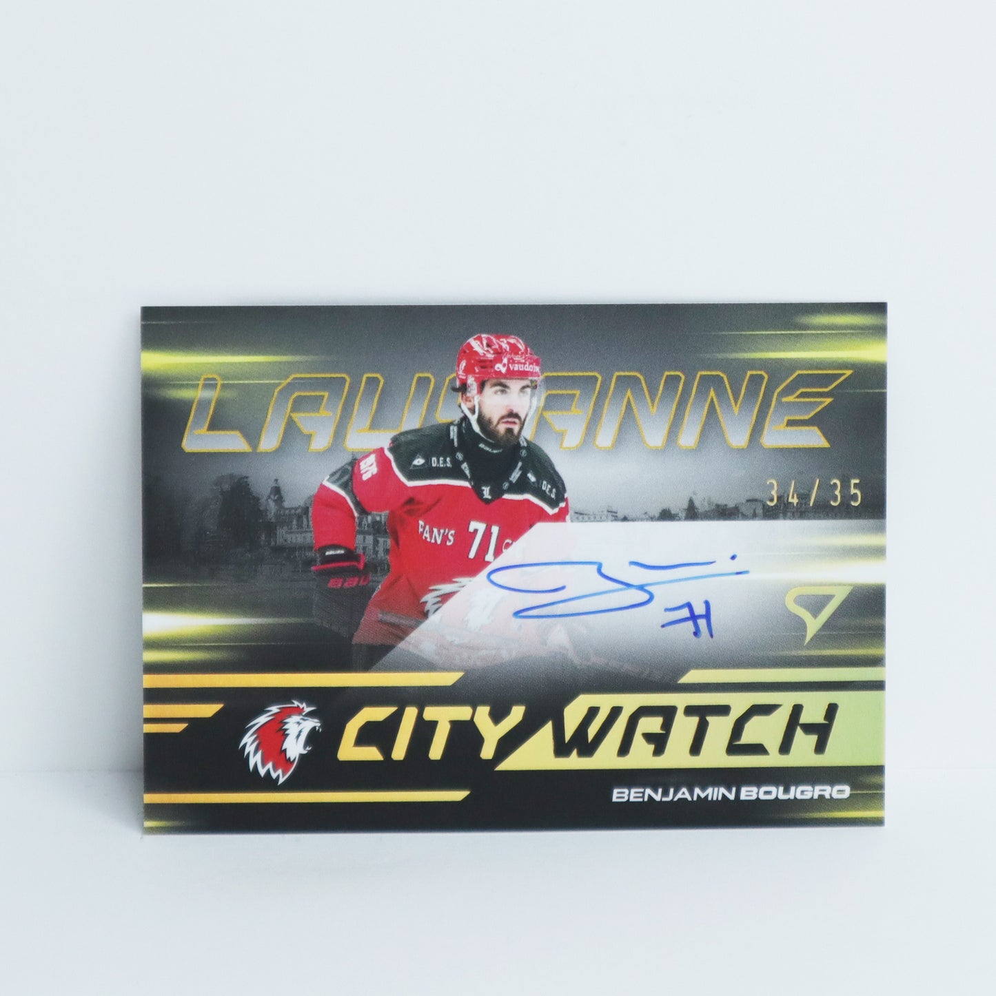 CWS-BB - LHC - BENJAMIN BOUGRO - CITY WATCH GOLD AUTO - 34/35