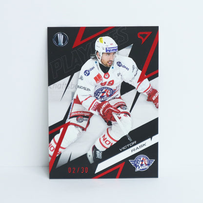 60 - SCRJ - VICTOR RASK - BASE RED - 02/30