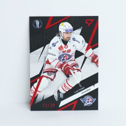 60 - SCRJ - VICTOR RASK - BASE RED - 12/30