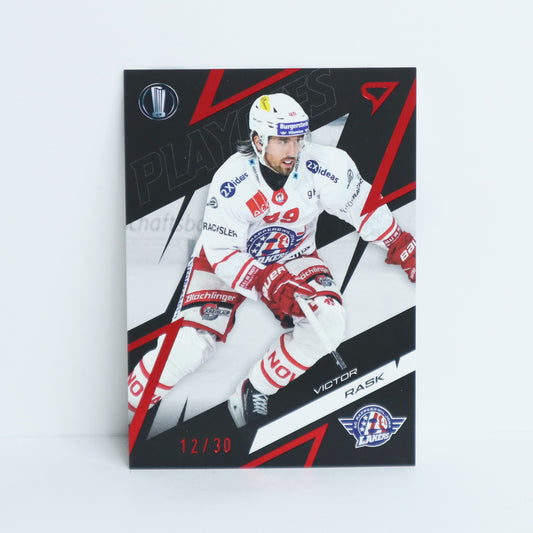 60 - SCRJ - VICTOR RASK - BASE RED - 12/30