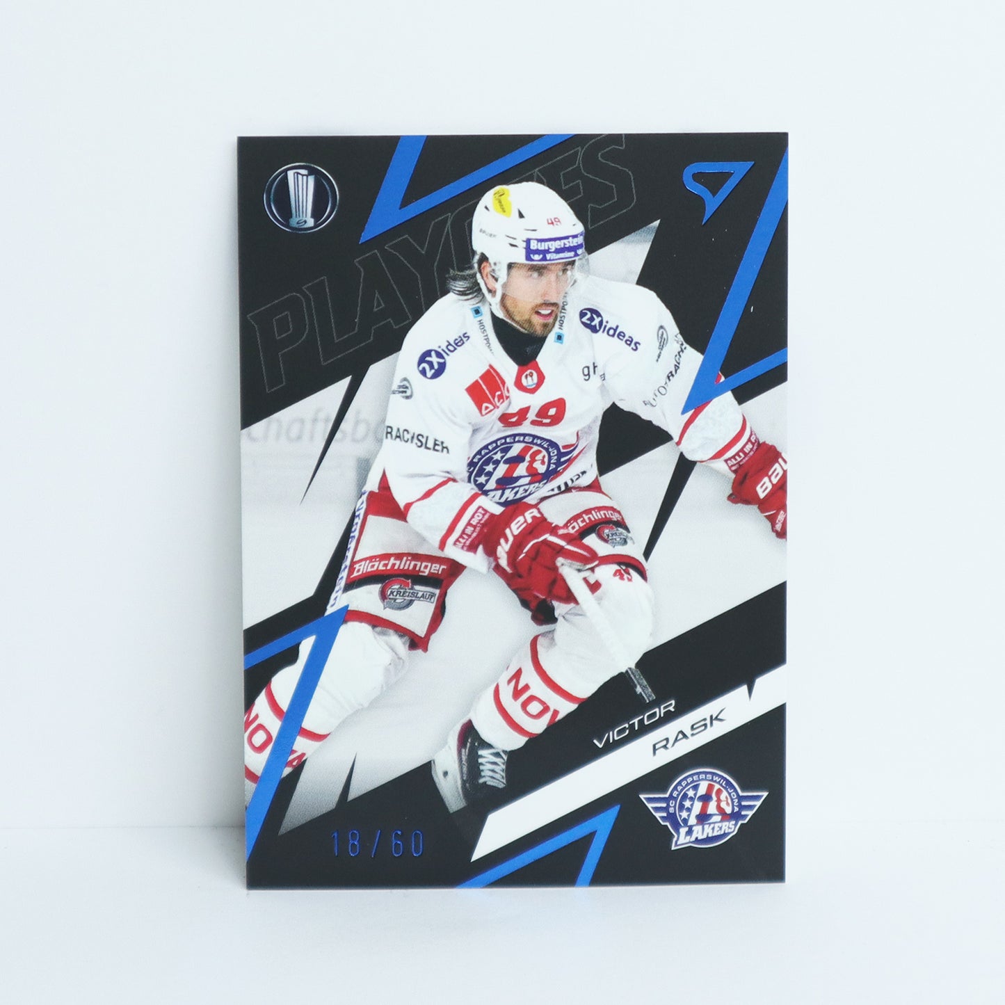 60 - SCRJ - VICTOR RASK - BASE BLUE - 18/60