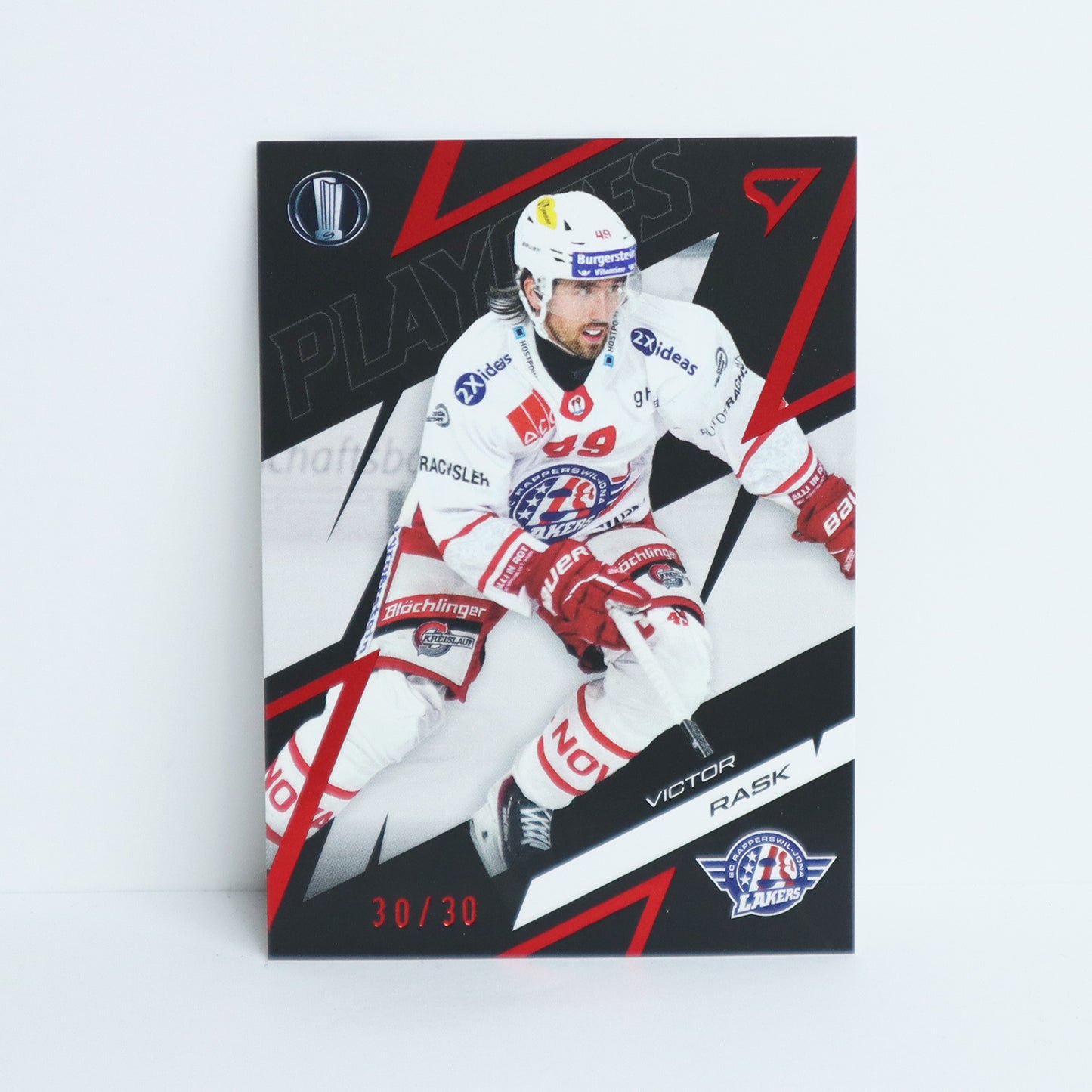 60 - SCRJ - VICTOR RASK - BASE RED - 30/30