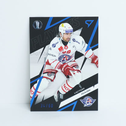 60 - SCRJ - VICTOR RASK - BASE BLUE - 34/60