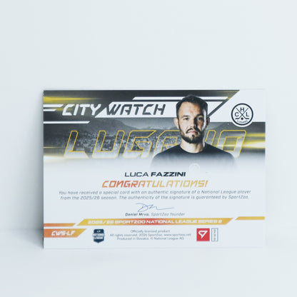 CWS-LF - HCL - LUCA FAZZINI - CITY WATCH GOLD AUTO - 14/35