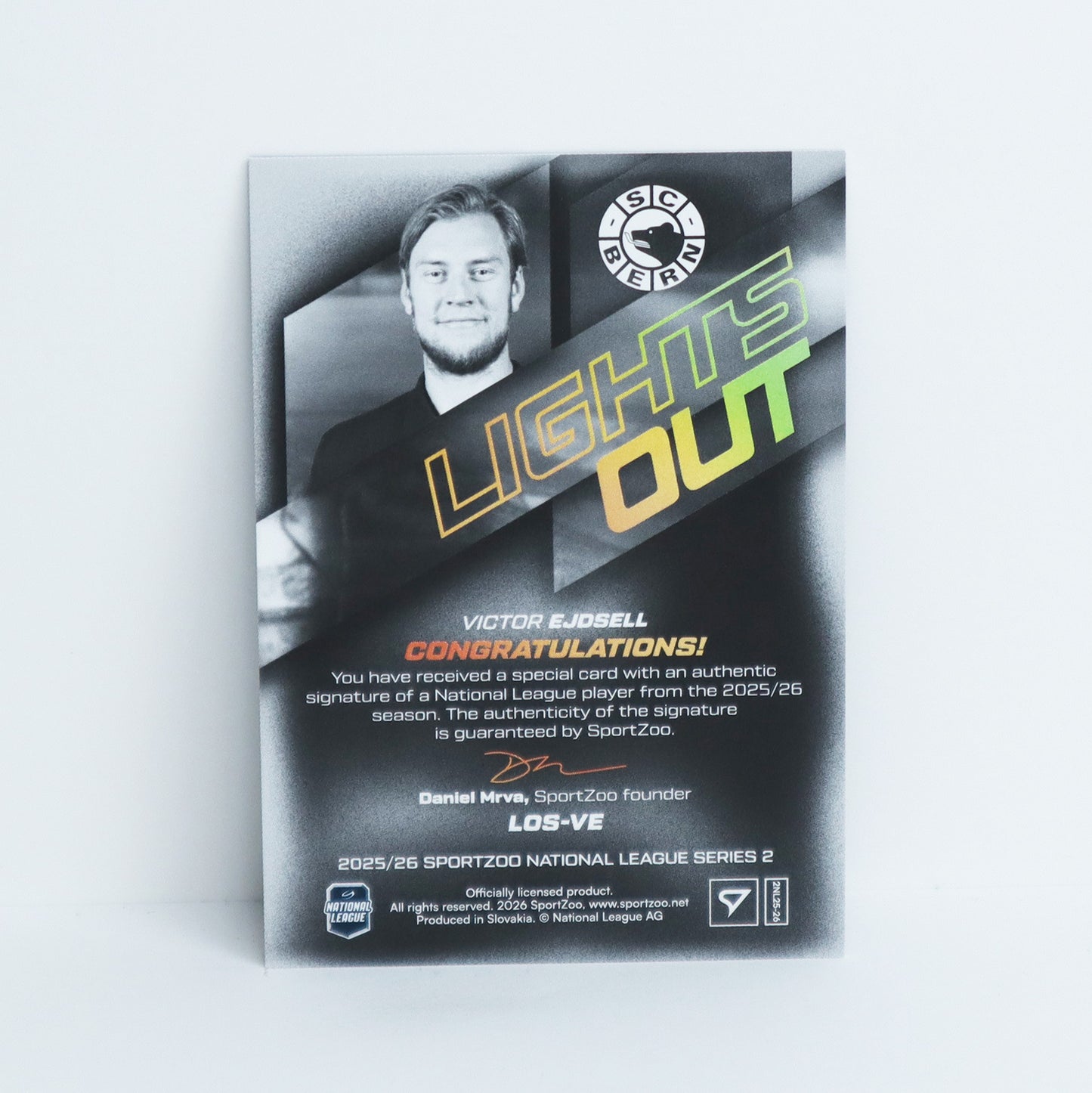 LOS-VE - SCB - VICTOR EJDSSELL - LIGHTS OUT GOLD AUTO - 40/60
