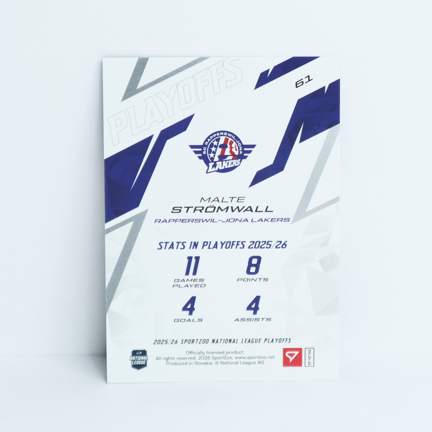 61 - SCRJ - MALTE STROMWALL - BASE BLUE - 27/60