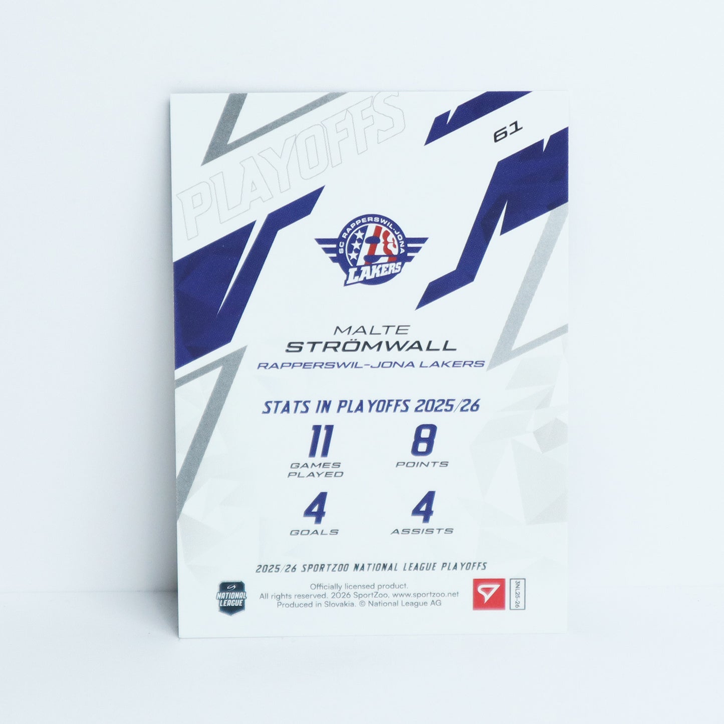 61 - SCRJ - MALTE STROMWALL - BASE BLUE - 31/60
