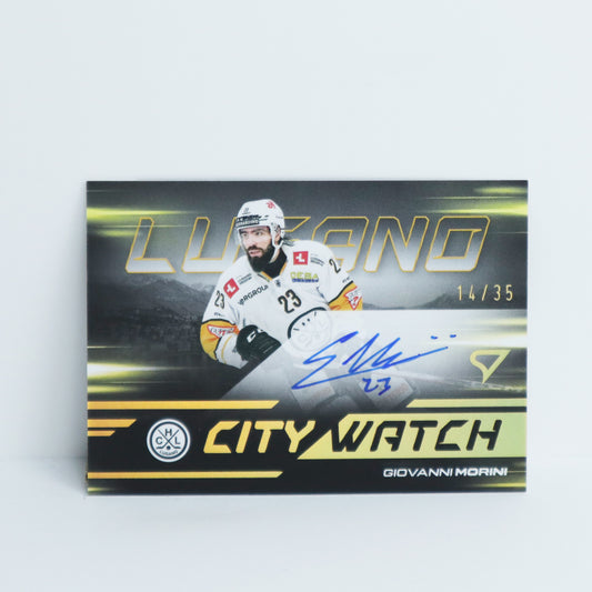 CWS-GM - HCL - GIOVANNI MORINI - CITY WATCH GOLD AUTO - 14/35