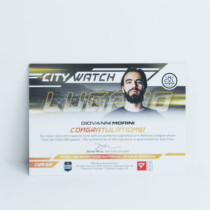 CWS-GM - HCL - GIOVANNI MORINI - CITY WATCH GOLD AUTO - 14/35