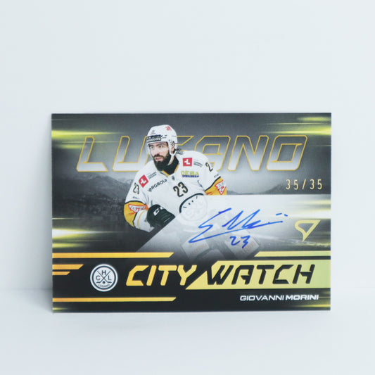 CWS-GM - HCL - GIOVANNI MORINI - CITY WATCH GOLD AUTO - 35/35