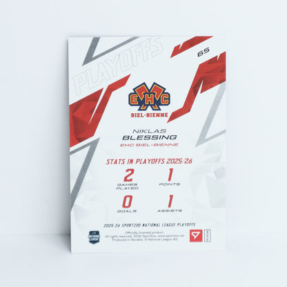 65 - EHCB - NIKLAS BLESSING - BASE RED - 18/30