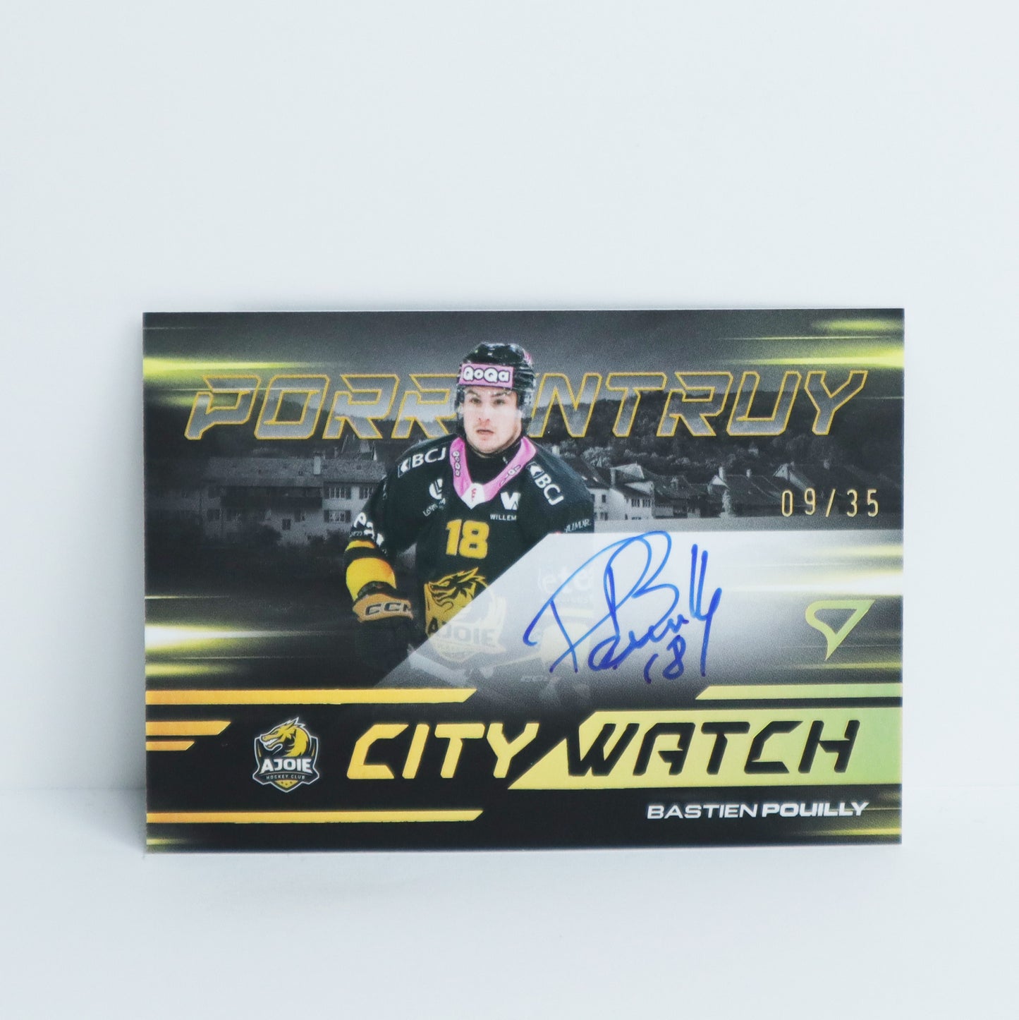 CWS-BP - HCA - BASTIEN POUILLY - CITY WATCH GOLD AUTO - 09/35