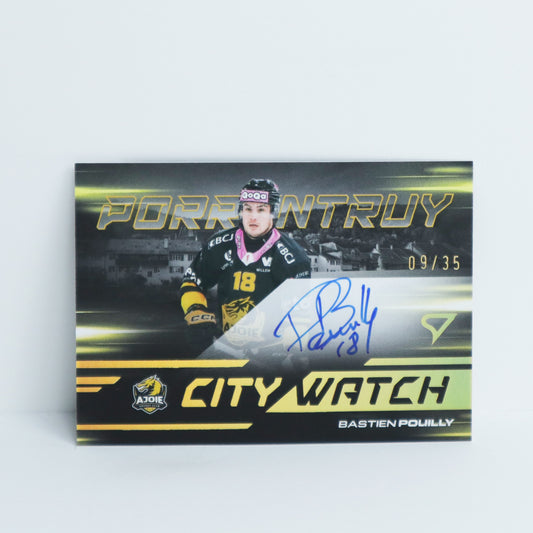 CWS-BP - HCA - BASTIEN POUILLY - CITY WATCH GOLD AUTO - 09/35