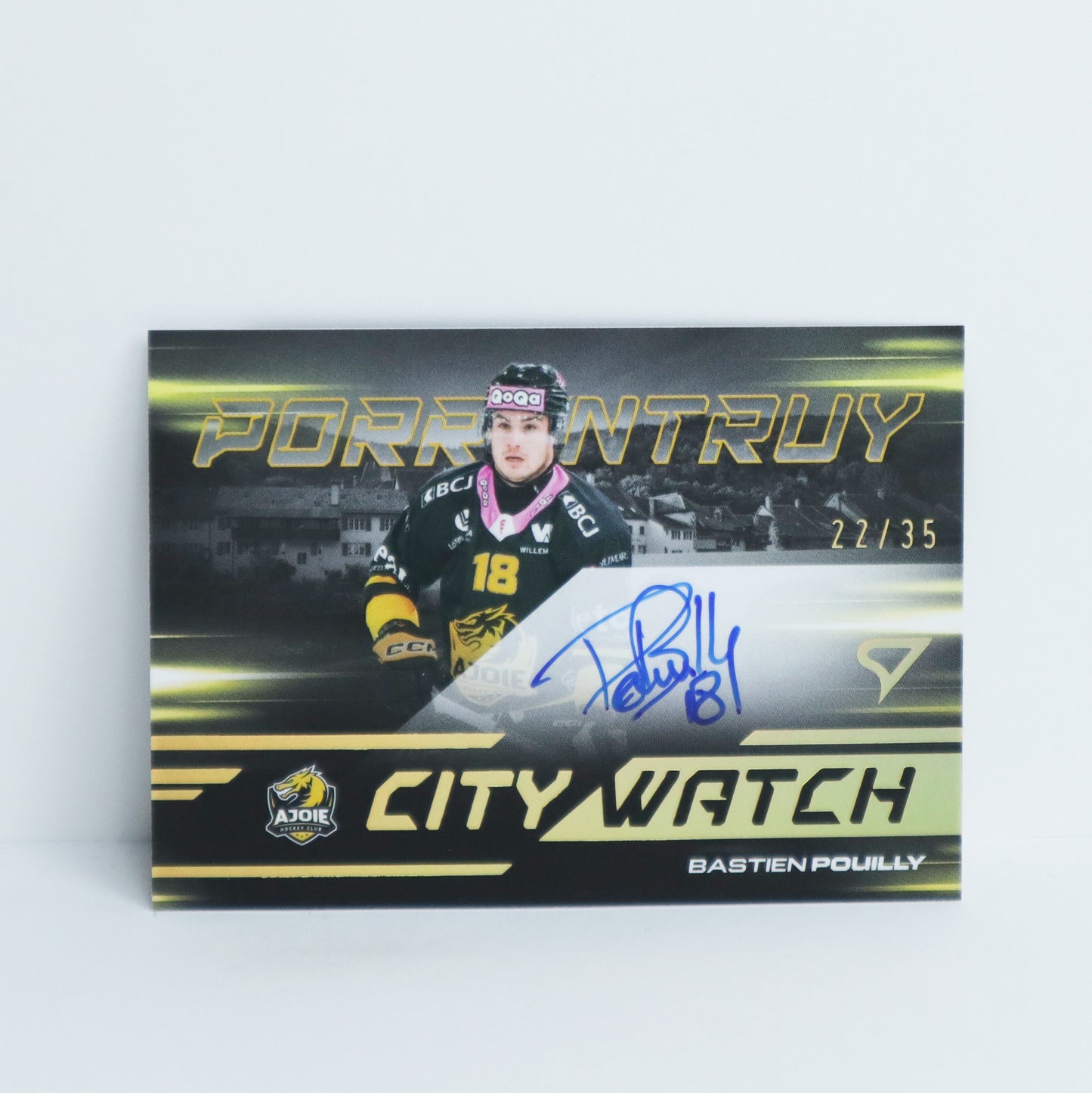 CWS-BP - HCA - BASTIEN POUILLY - CITY WATCH GOLD AUTO - 22/35