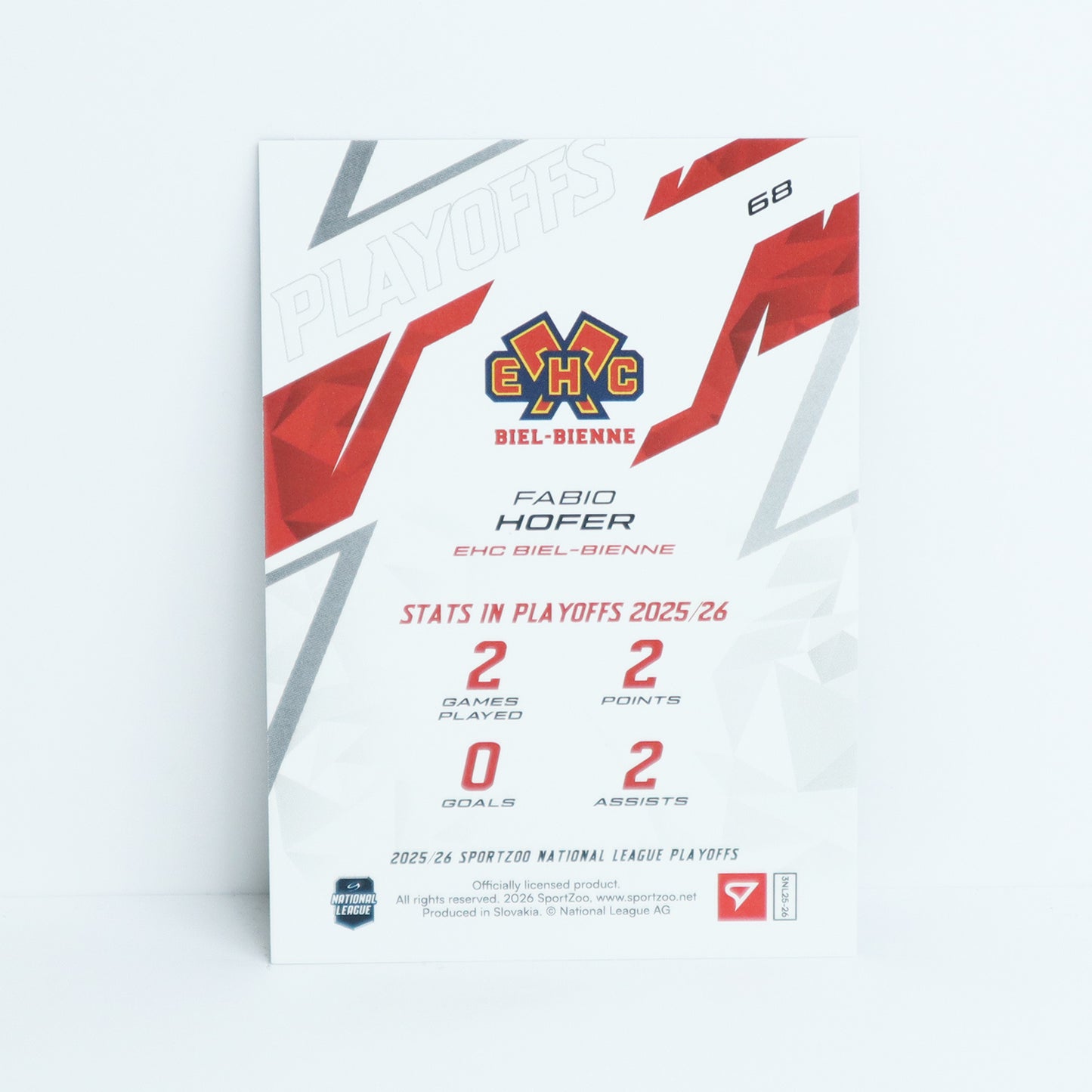 68 - EHCB - FABIO HOFER - BASE BLUE - 28/60